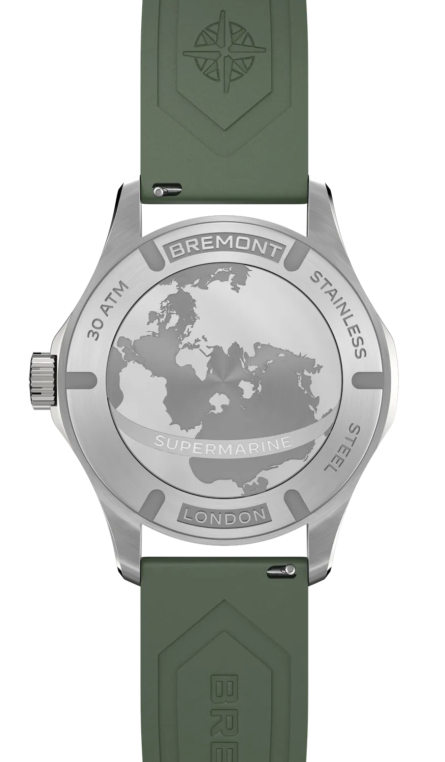 Bremont Supermarine 300M Green Rubber Watch