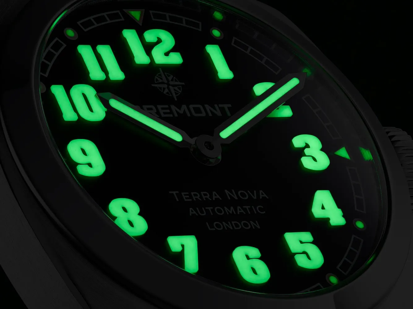 Bremont Terra Nova 38 Black Bracelet Watch
