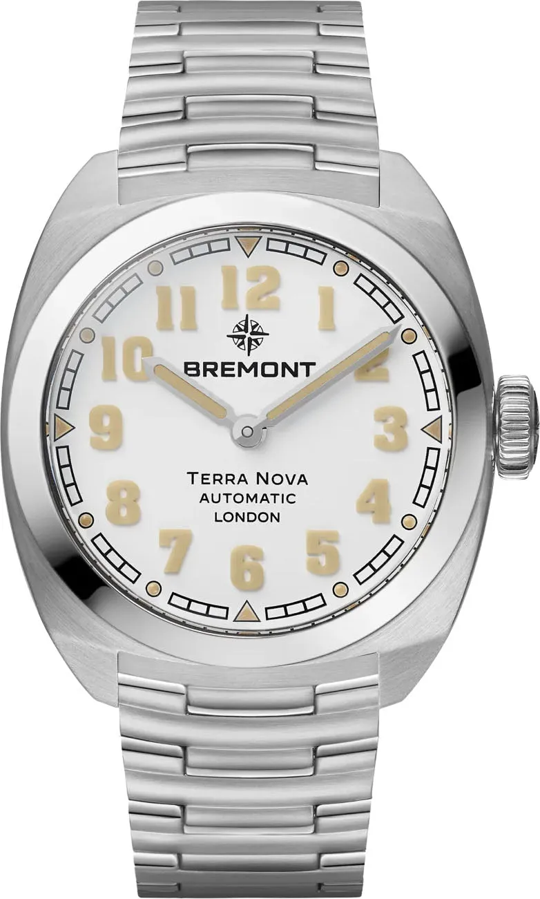 Bremont Terra Nova 38 White Bracelet Watch
