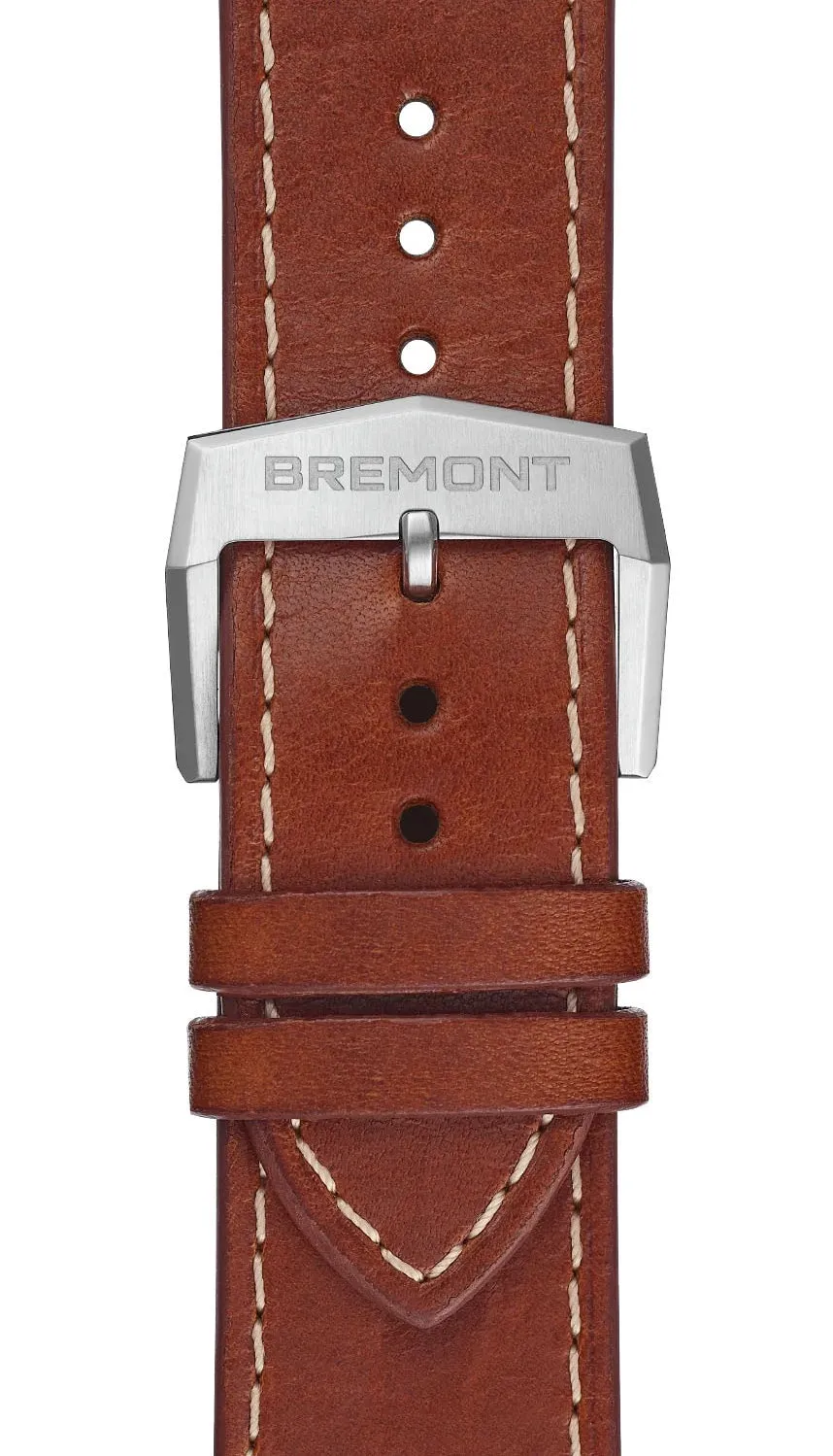 Bremont Terra Nova 38 White Leather Watch