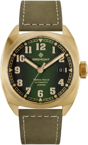 Bremont Terra Nova 40.5 Bronze Leather Watch
