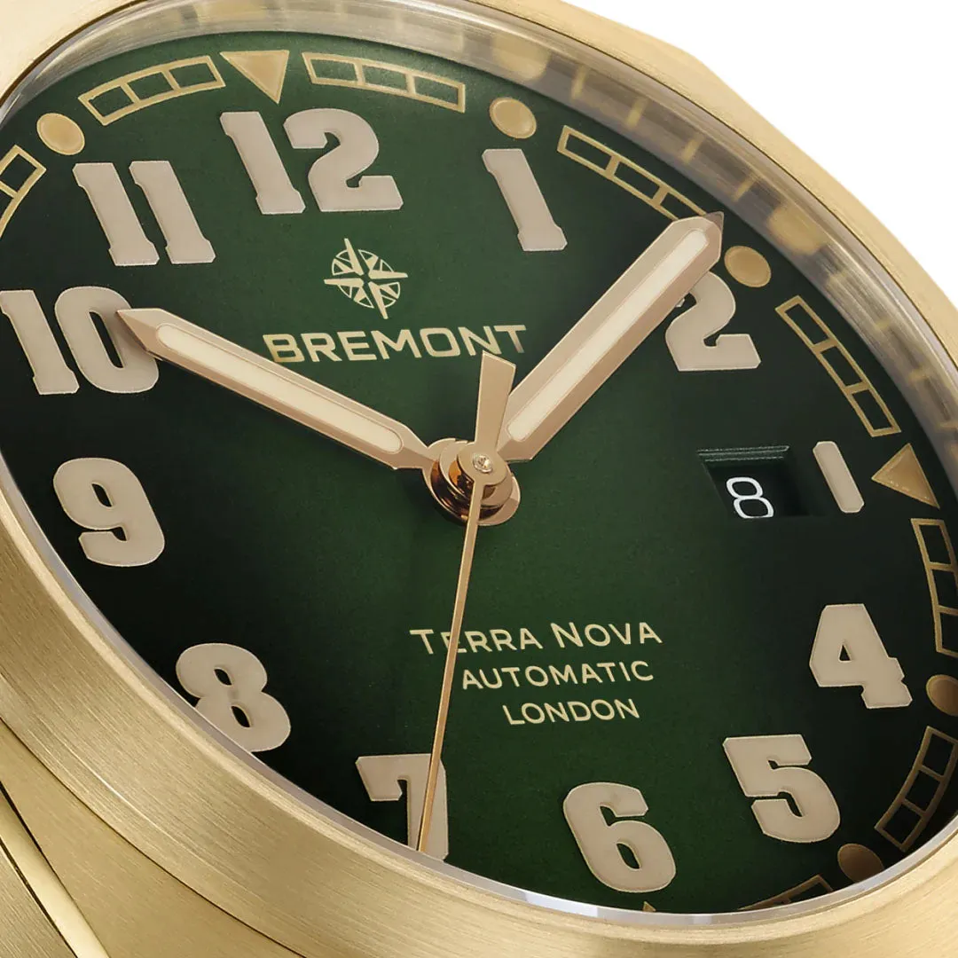 Bremont Terra Nova 40.5 Bronze Leather Watch