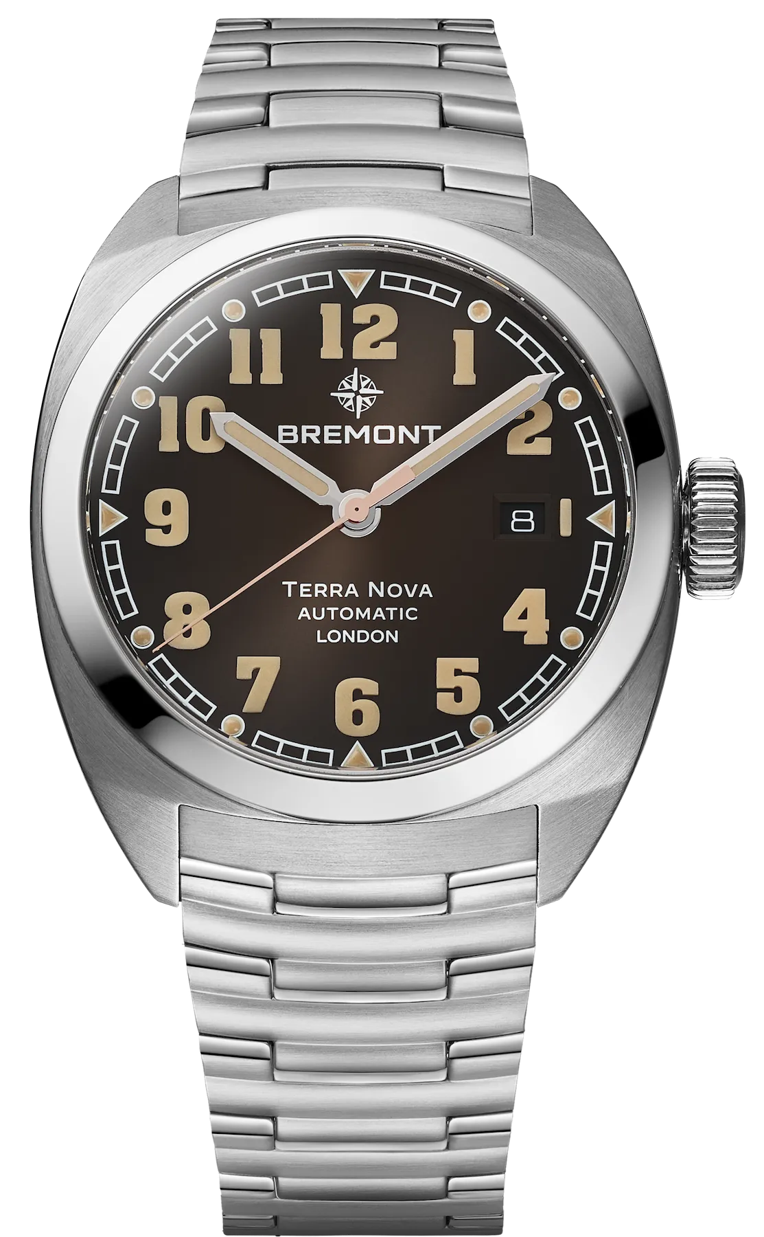 Bremont Terra Nova 40.5 Date Black Bracelet Watch