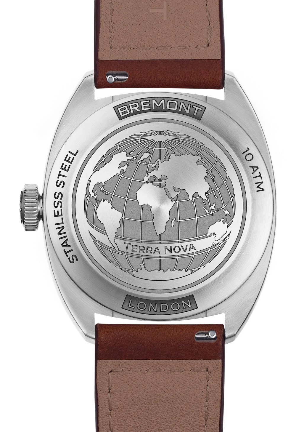 Bremont Terra Nova 40.5 Date Black Leather Watch