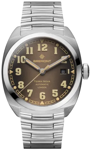 Bremont Terra Nova 40.5 Date Caramel Bracelet Limited Edition Watch