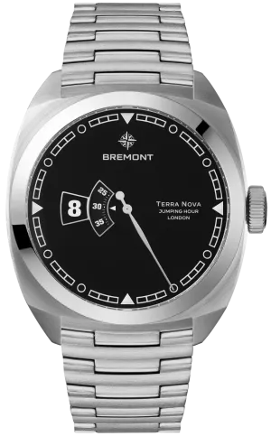 Bremont Terra Nova 40.5 Jumping Hour Bracelet Watch