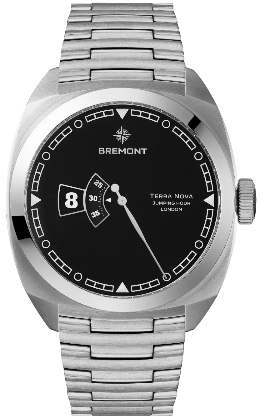 Bremont Terra Nova 40.5 Jumping Hour Bracelet Watch
