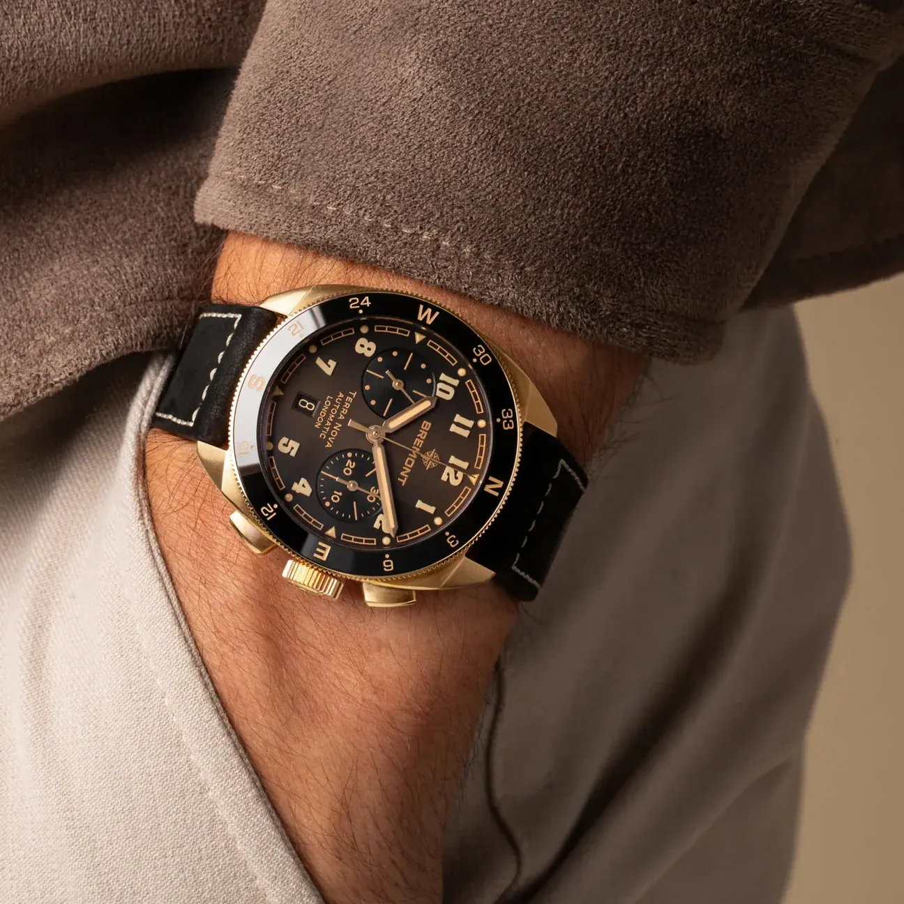Bremont Terra Nova 42.5 Chronograph Rose Gold Limited Edition Watch
