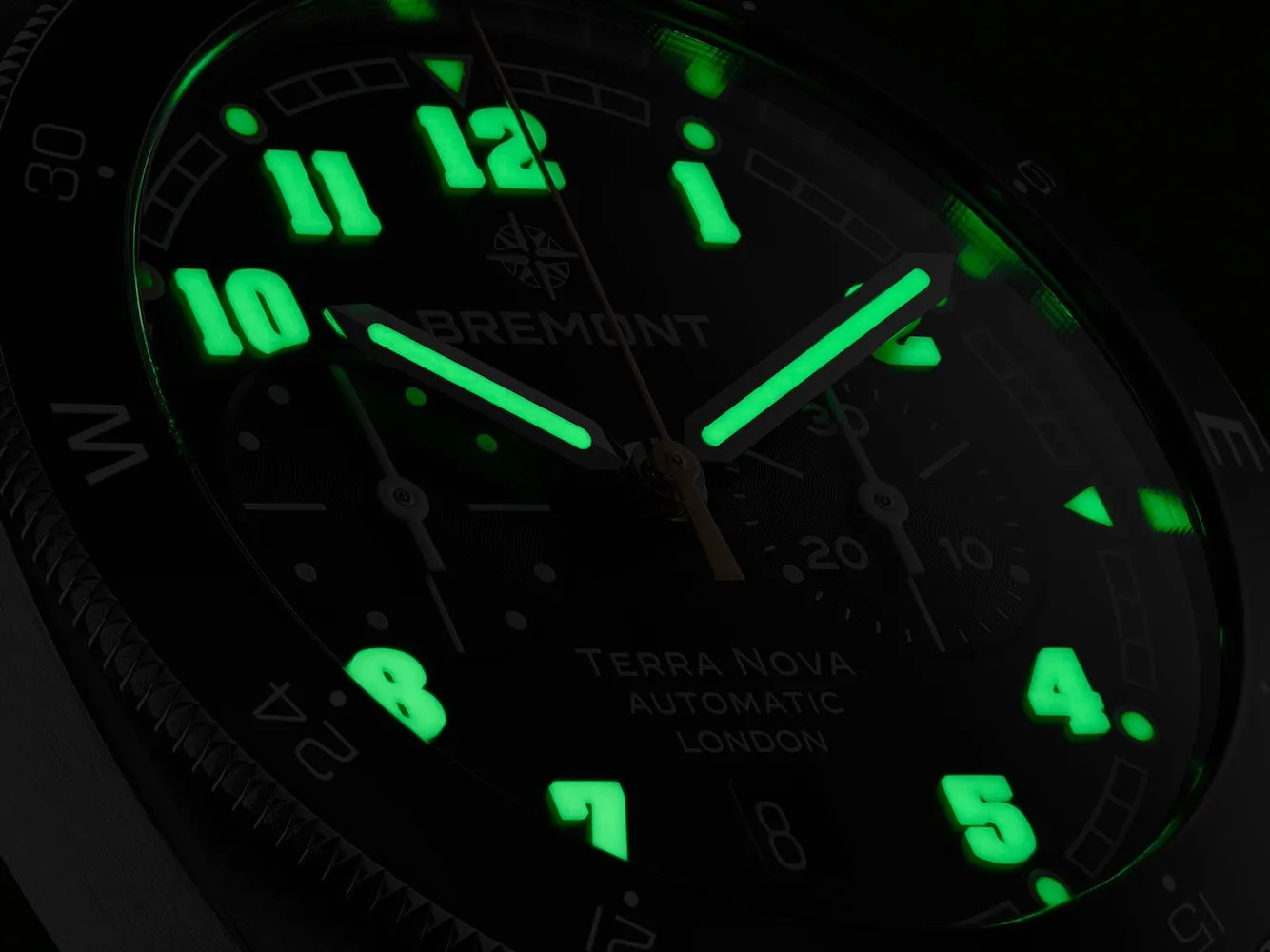 Bremont Terra Nova 42.5 Steel Chronograph Bracelet Watch