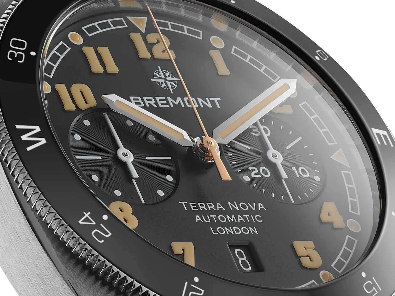 Bremont Terra Nova 42.5 Steel Chronograph Nato Watch