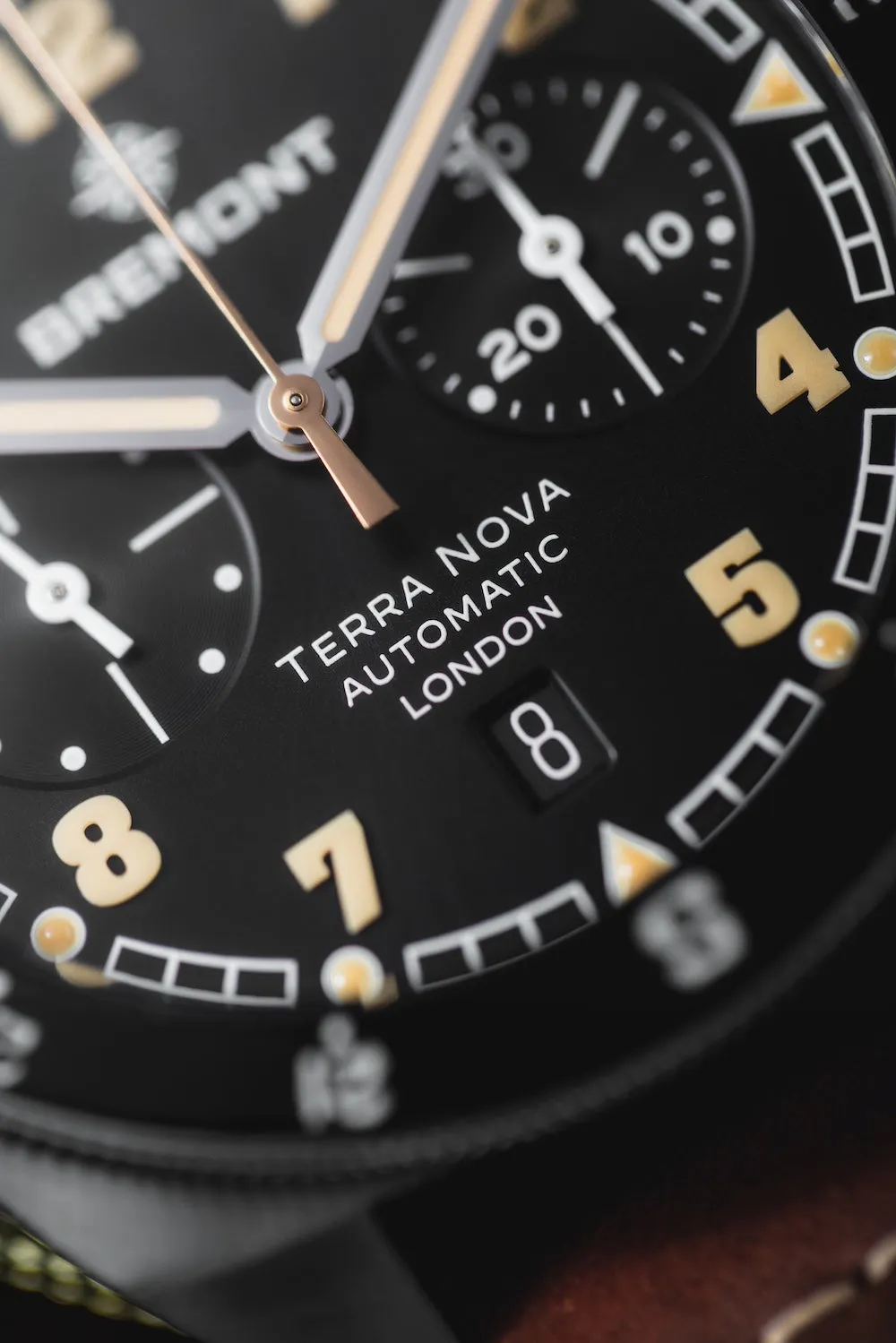 Bremont Terra Nova 42.5 Steel Chronograph Nato Watch