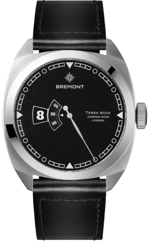 Bremont Terra Nova Jumping Hour Leather Watch