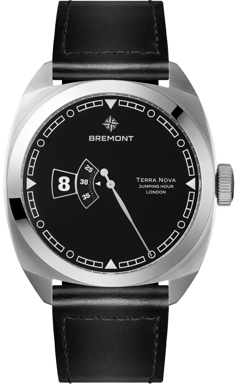 Bremont Terra Nova Jumping Hour Leather Watch