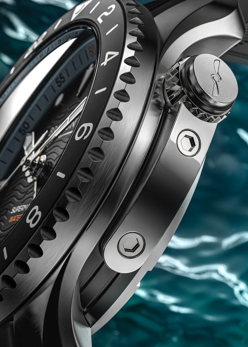 Bremont Waterman Apex II GMT Rubber Limited Edition Watch