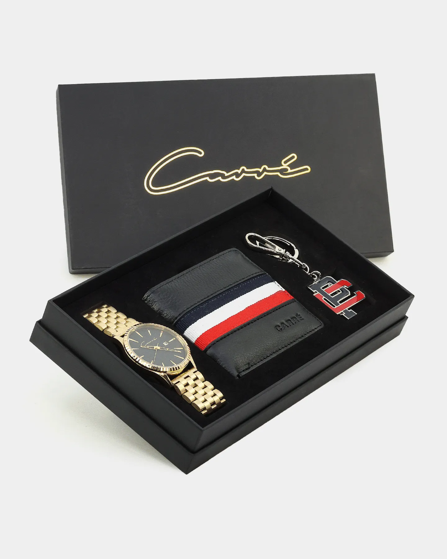 Carré Remy Gift Box   Keychain   Wallet Multi-Coloured