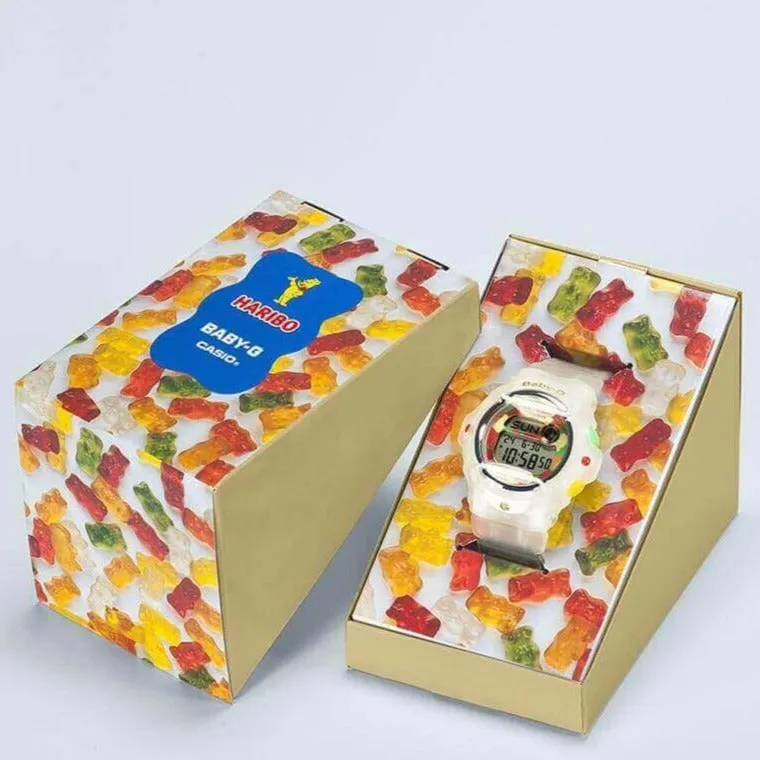 Casio Baby-G Haribo Limited Men's White Watch BG-169HRB-7ER