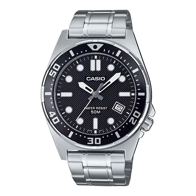 Casio Black Men's Watch MTD-135D-1AV