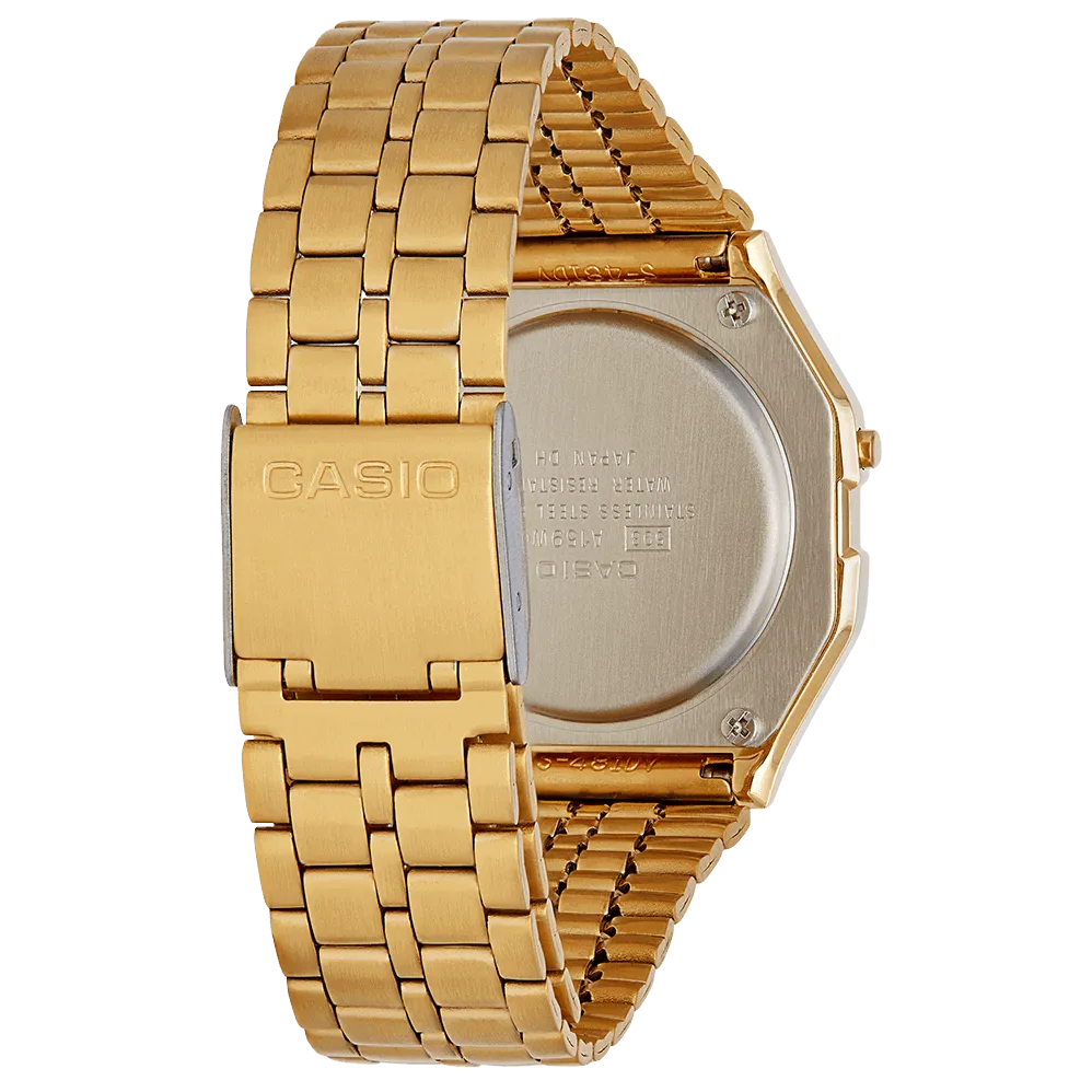 Casio Classic Vintage Retro Unisex Gold Watch A159WGEA-1EF
