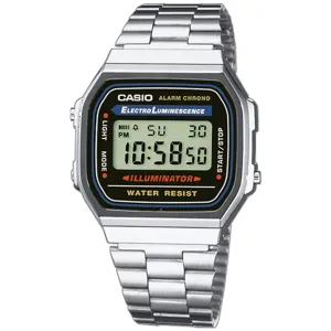 Casio Classic Vintage Retro Unisex Silver Watch A168WA-1YES