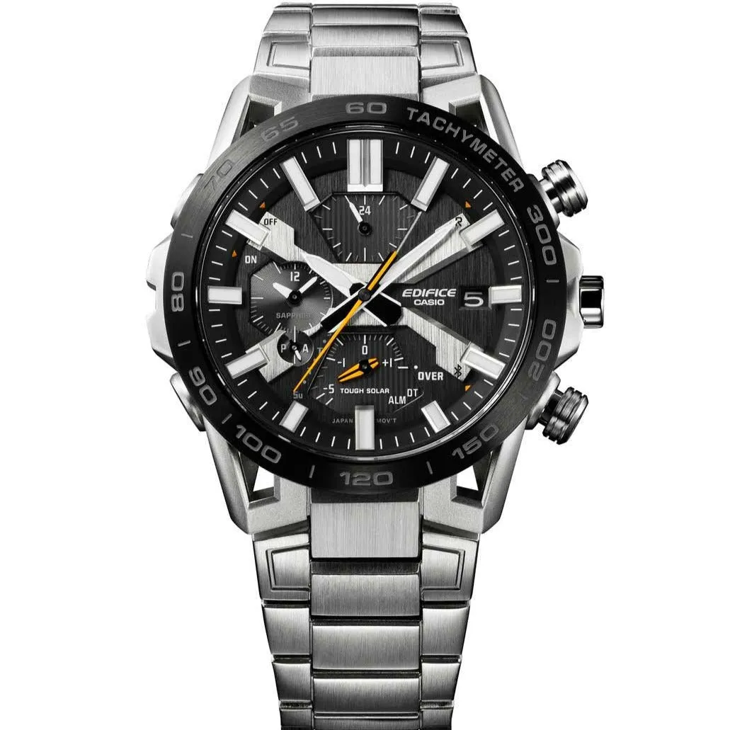 Casio Edifice Bluetooth Chrono Men's Black Watch EQB-2000DB-1AER