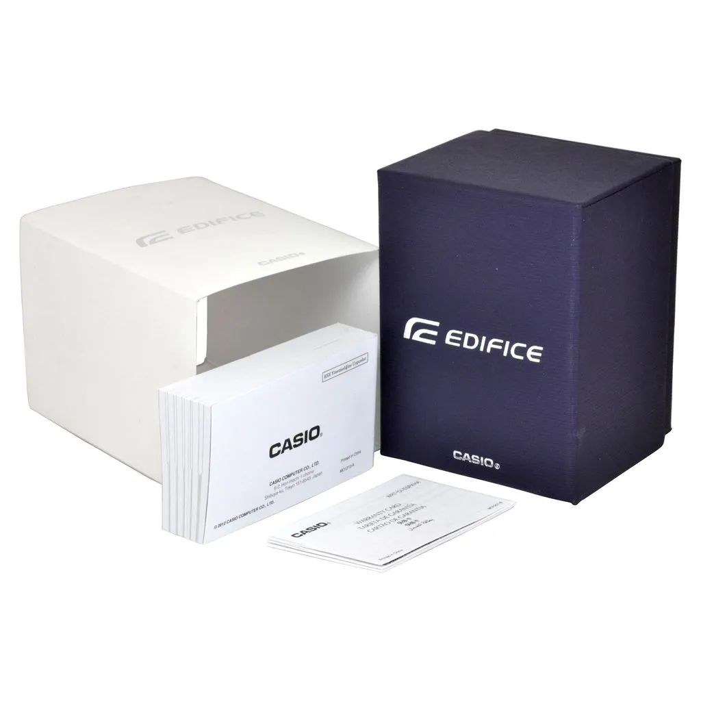 Casio Edifice Chrono Men's Silver Watch EFV-610D-5CVUEF