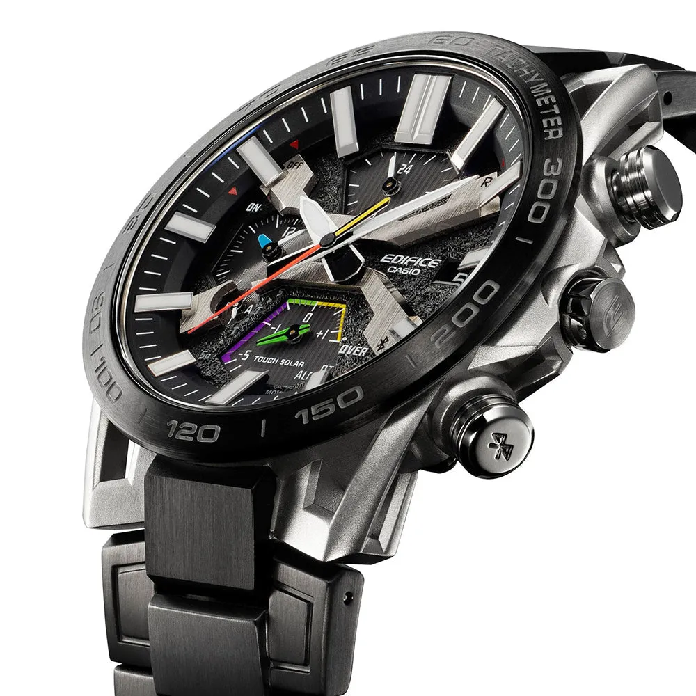 Casio Edifice Herrenuhr Solar Men's Black Watch EQB-2000DC-1AER