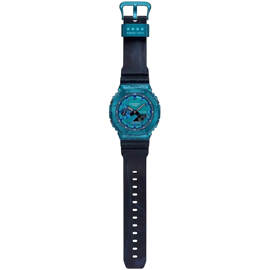 Casio G-Shock 40th Anniversary Adventurer's Stone Men's Blue Watch GM-2140GEM-2AER