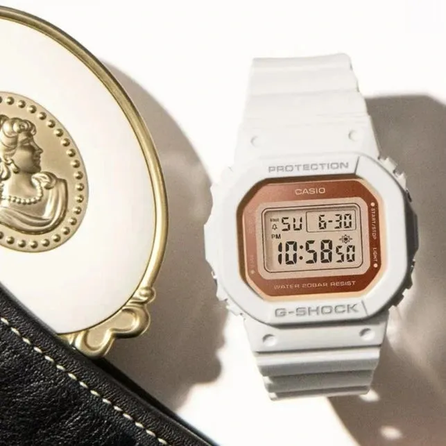 Casio G-Shock GMD-5600 Ladies White Watch GMD-S5600-8ER