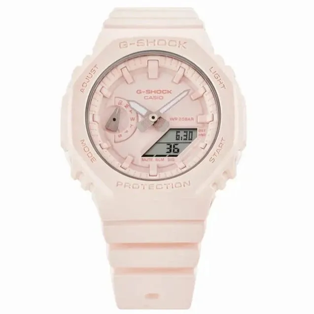 Casio G-Shock Ladies Pink Watch GMA-S2100BA-4AER