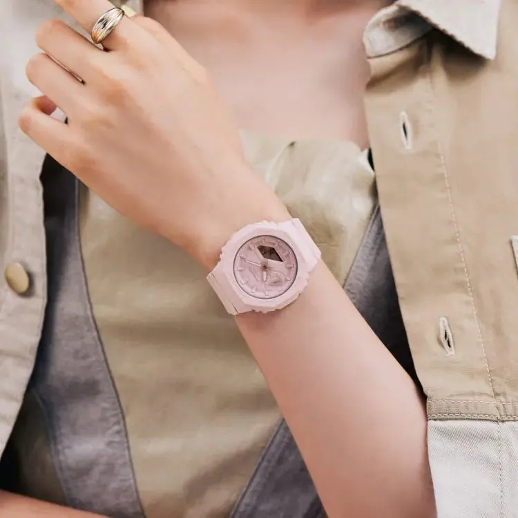 Casio G-Shock Ladies Pink Watch GMA-S2100BA-4AER