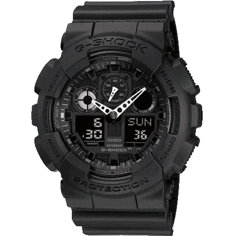 Casio G-Shock Men's Black GA-100-1A1ER