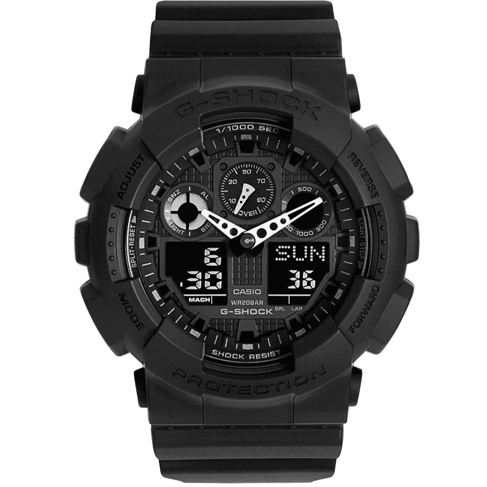 Casio G-Shock Men's Black GA-100-1A1ER