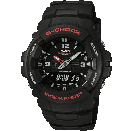Casio G-Shock Men's Black Watch G-100-1BVMES