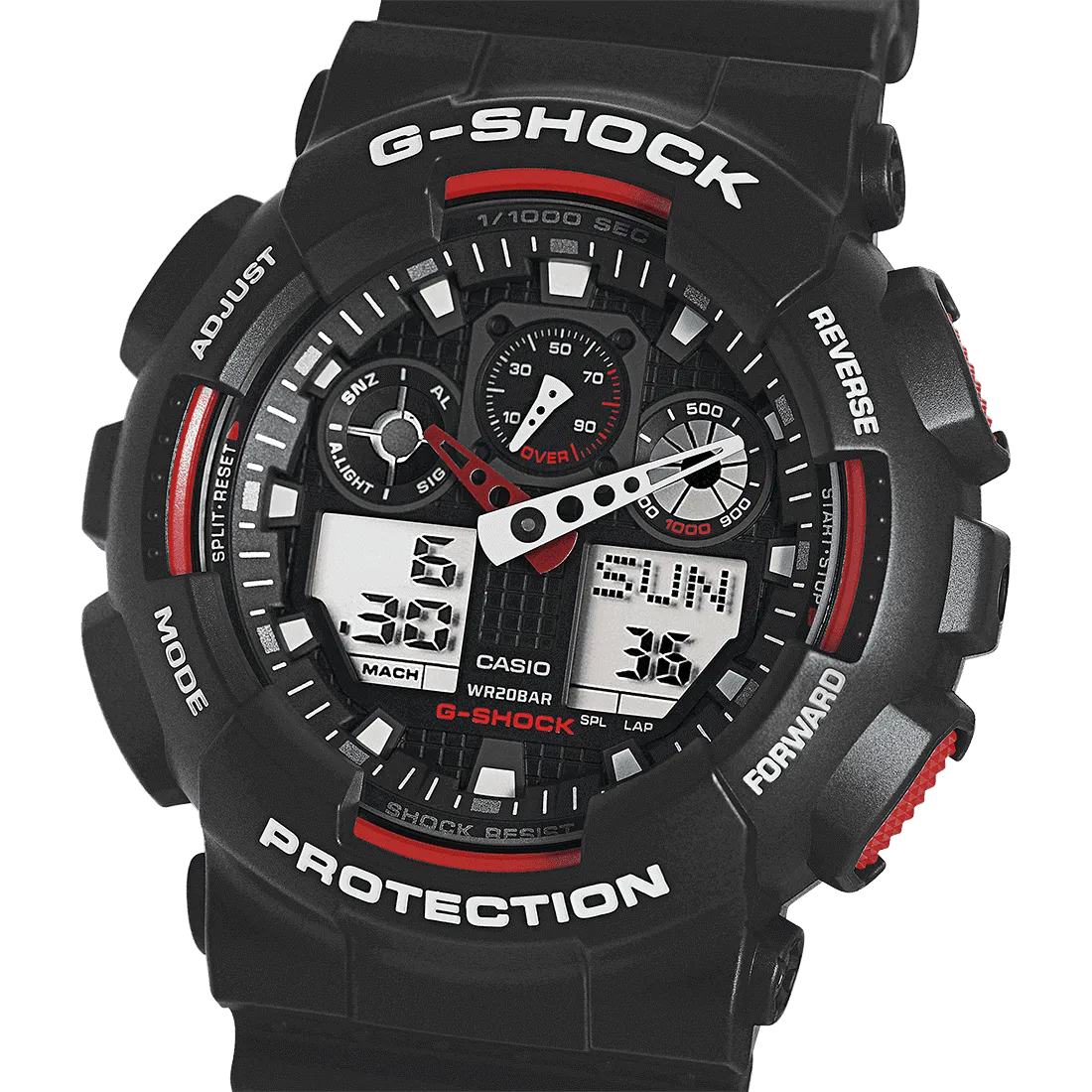 Casio G-Shock Men's Black Watch GA-100-1A4ER