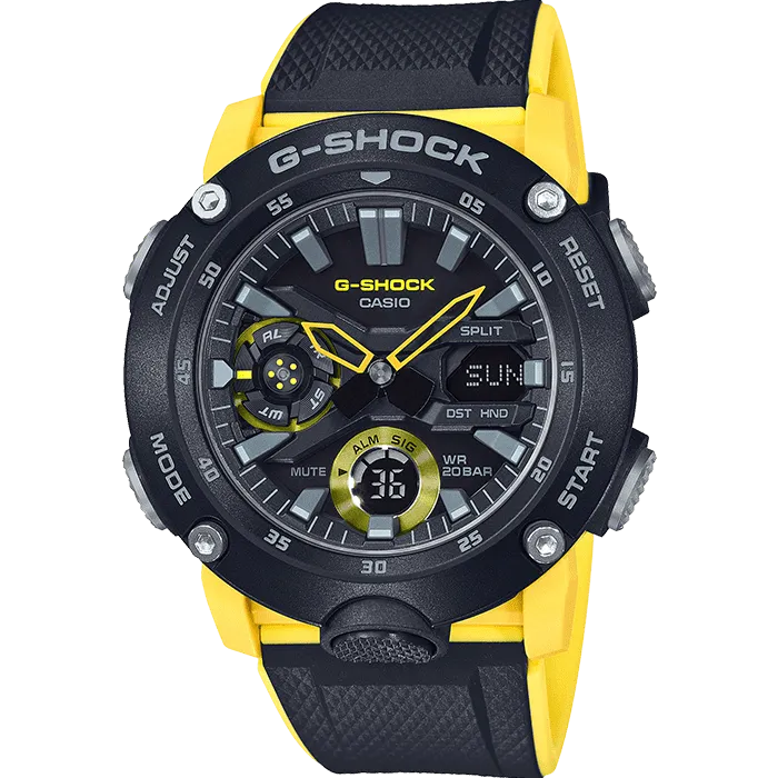 Casio G-Shock Men's Black Watch GA-2000-1A9ER