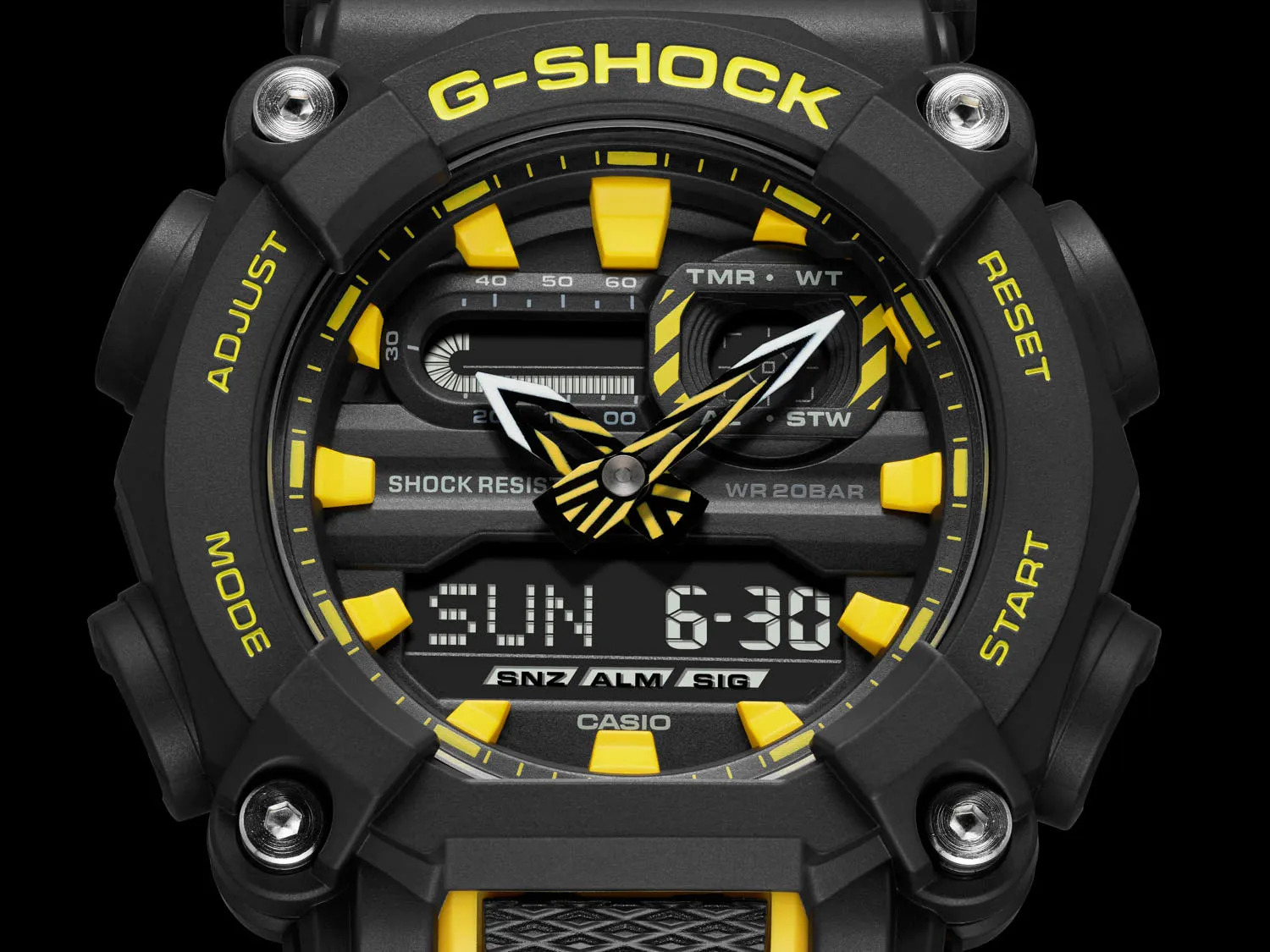 Casio G-Shock Men's Black Watch GA-900A-1A9ER