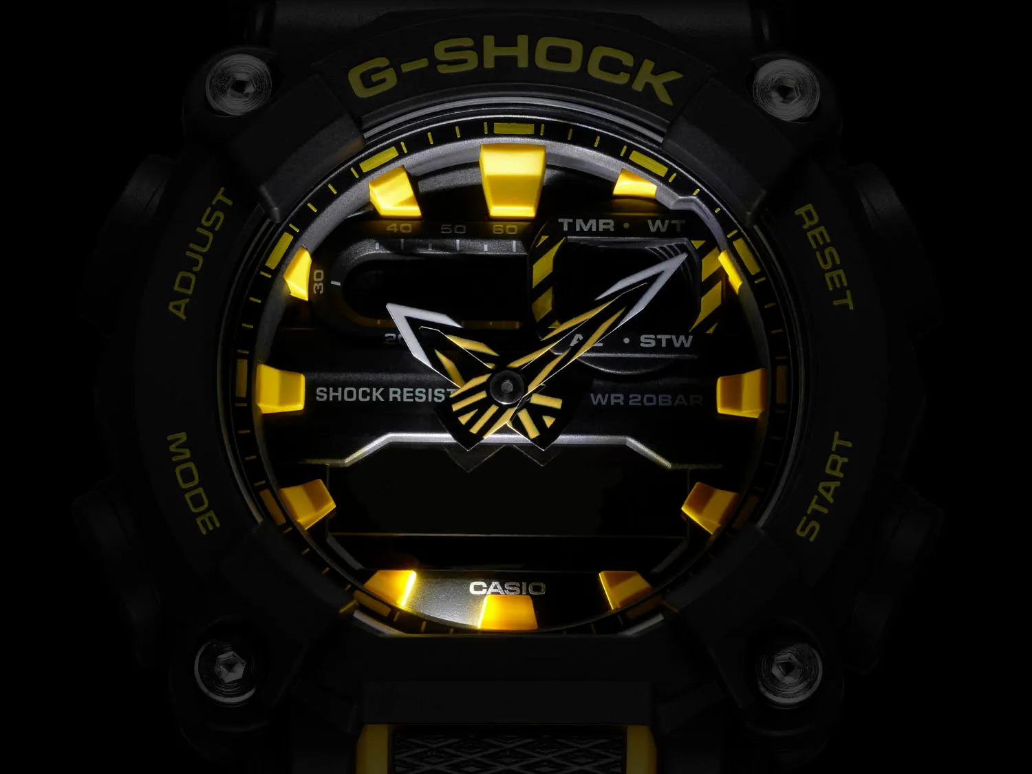 Casio G-Shock Men's Black Watch GA-900A-1A9ER