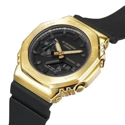 Casio G-Shock Men's Gold Watch GM-2100G-1A9ER