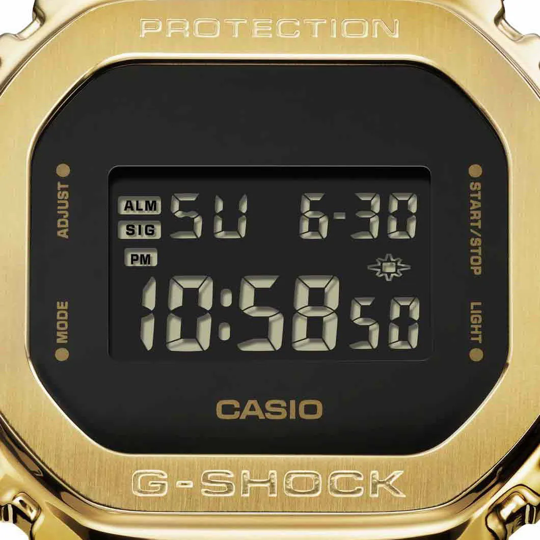 Casio G-Shock Men's Gold Watch GM-5600G-9ER