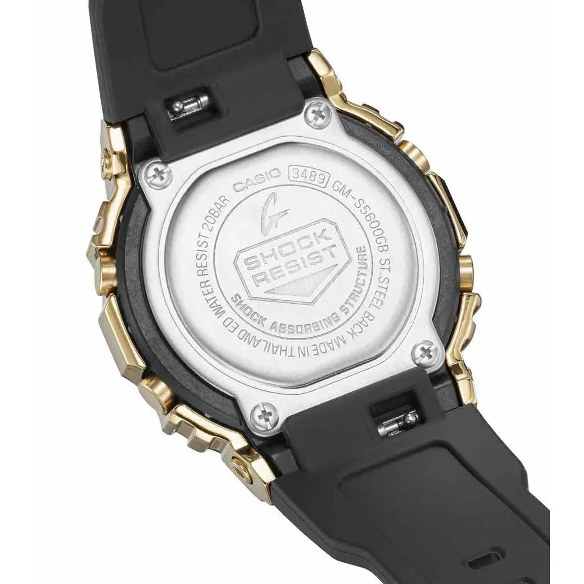 Casio G-Shock Men's Gold Watch GM-S5600GB-1ER