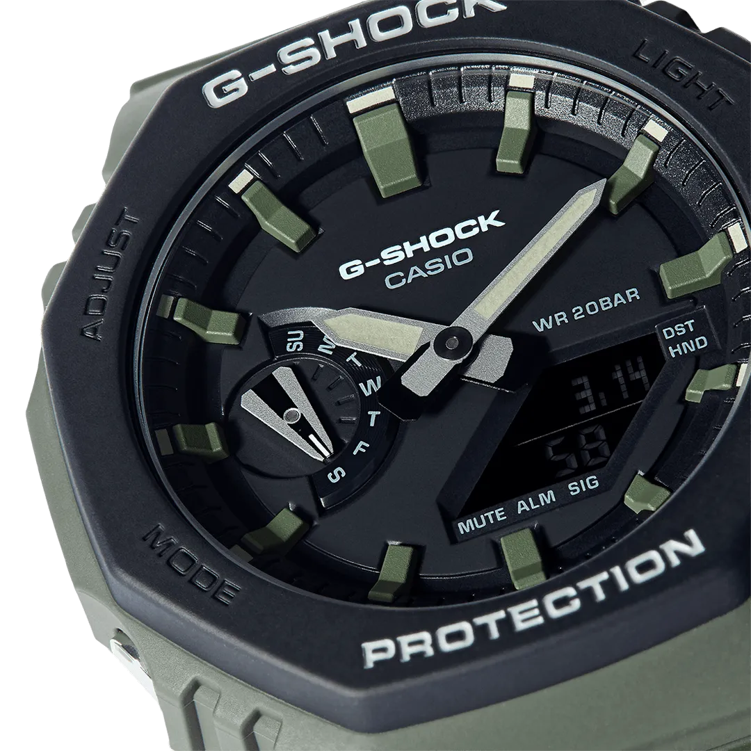 Casio G-Shock Men's Green Watch GA-2110SU-3AER