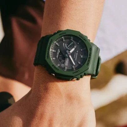 Casio G-Shock Men's Green Watch GA-B2100-3AER