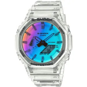 Casio G-Shock Men's Iridescent Watch GA-2100SRS-7AER