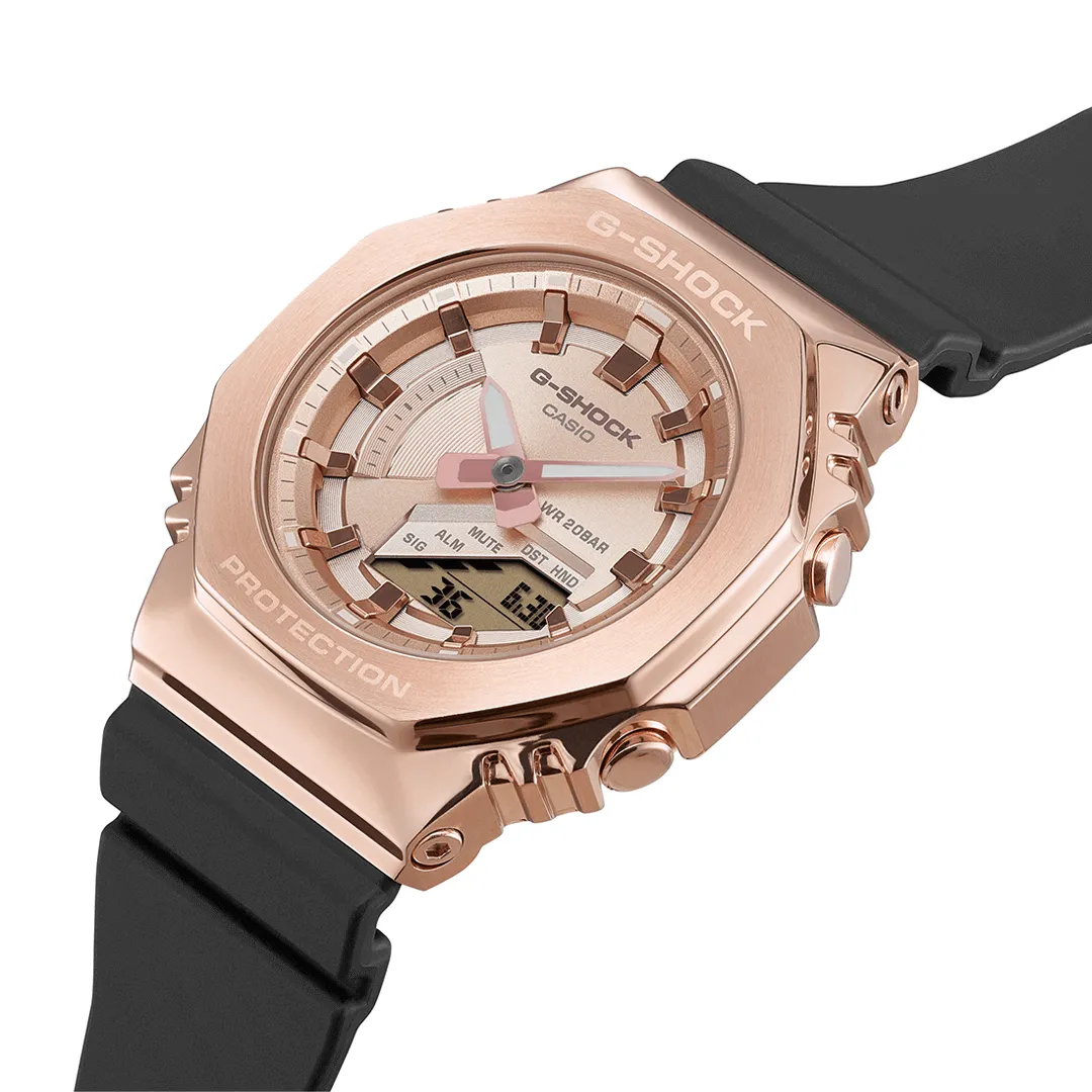Casio G-Shock Men's Rose-Gold Watch GM-S2100PG-1A4ER