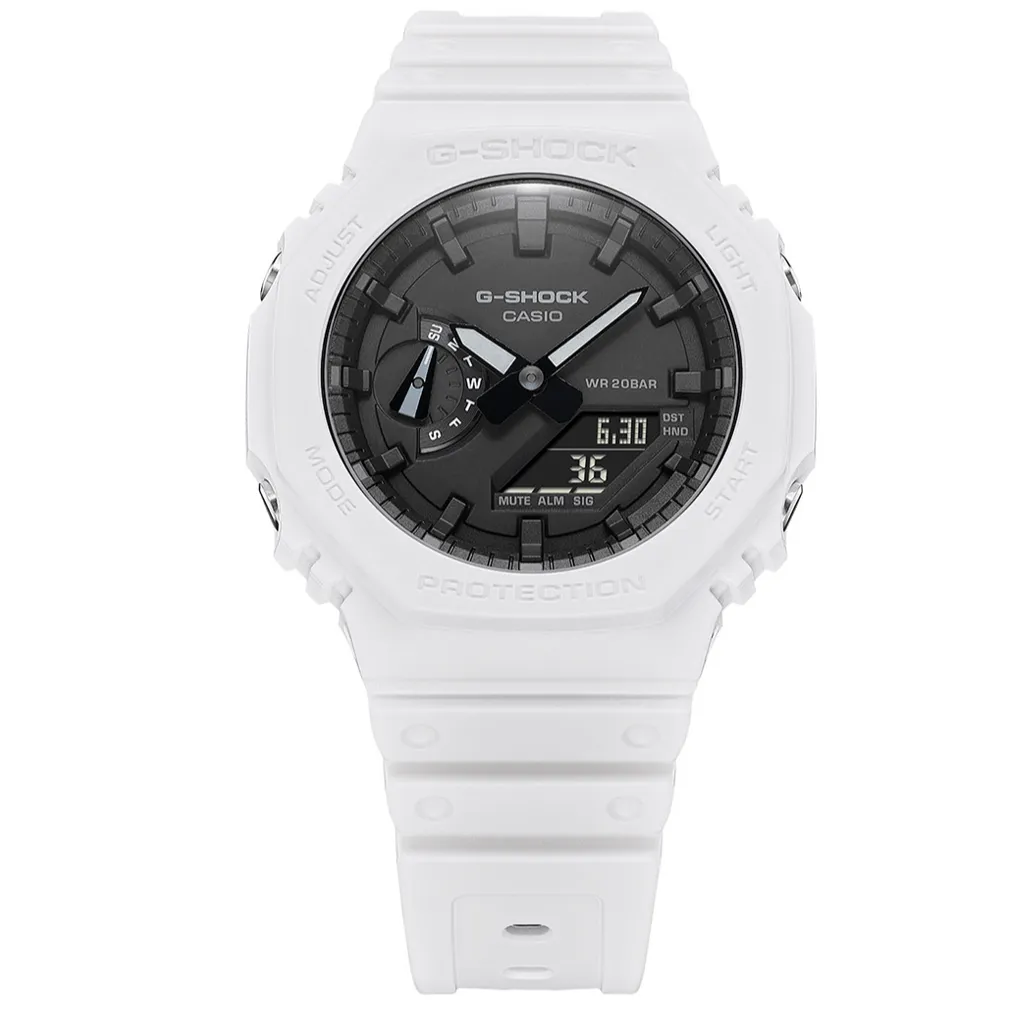 Casio G-Shock Men's White Watch GA-2100-7AER