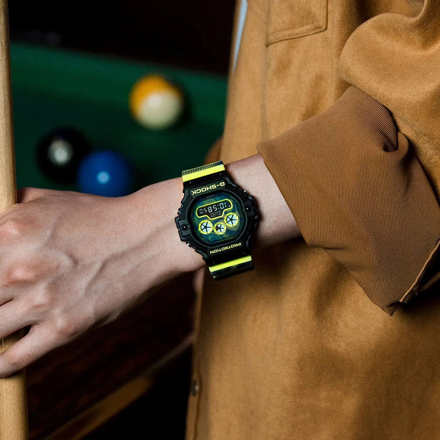 Casio G-Shock Time Distortion Limited Men's Green Watch DW-5900TD-9ER