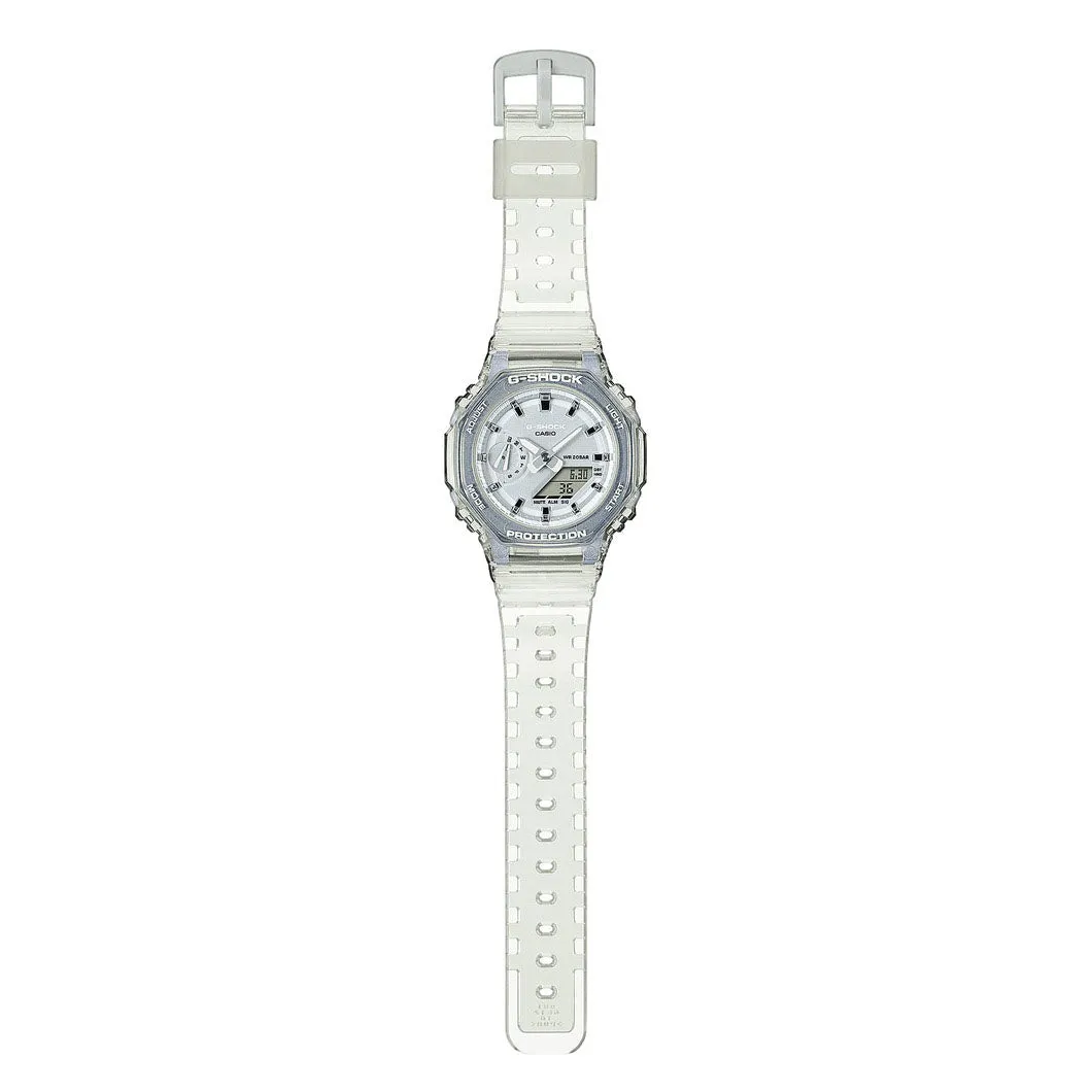 Casio G-Shock Unisex Transparent Watch GMA-S2100SK-7AER