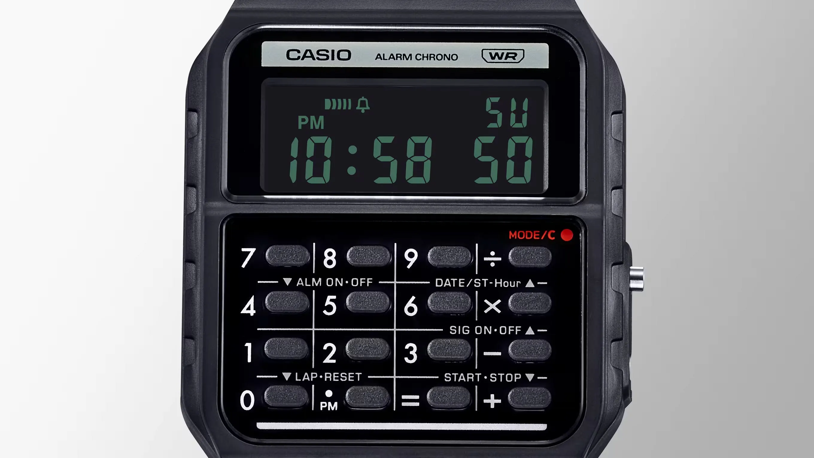 Casio POP Watch Data Bank Calculator Black CA-53WB-1BDF
