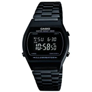 Casio Stylish Vintage Unisex Black Watch B640WB-1BEF