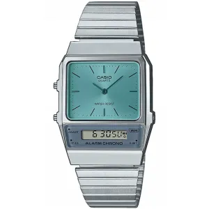 Casio Vintage Edgy Men's Silver Watch AQ-800EC-2AEF